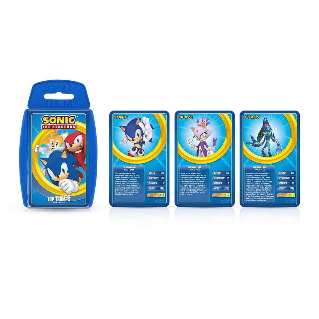 Sonic Top Trumps Card Game - Inspire Newquay