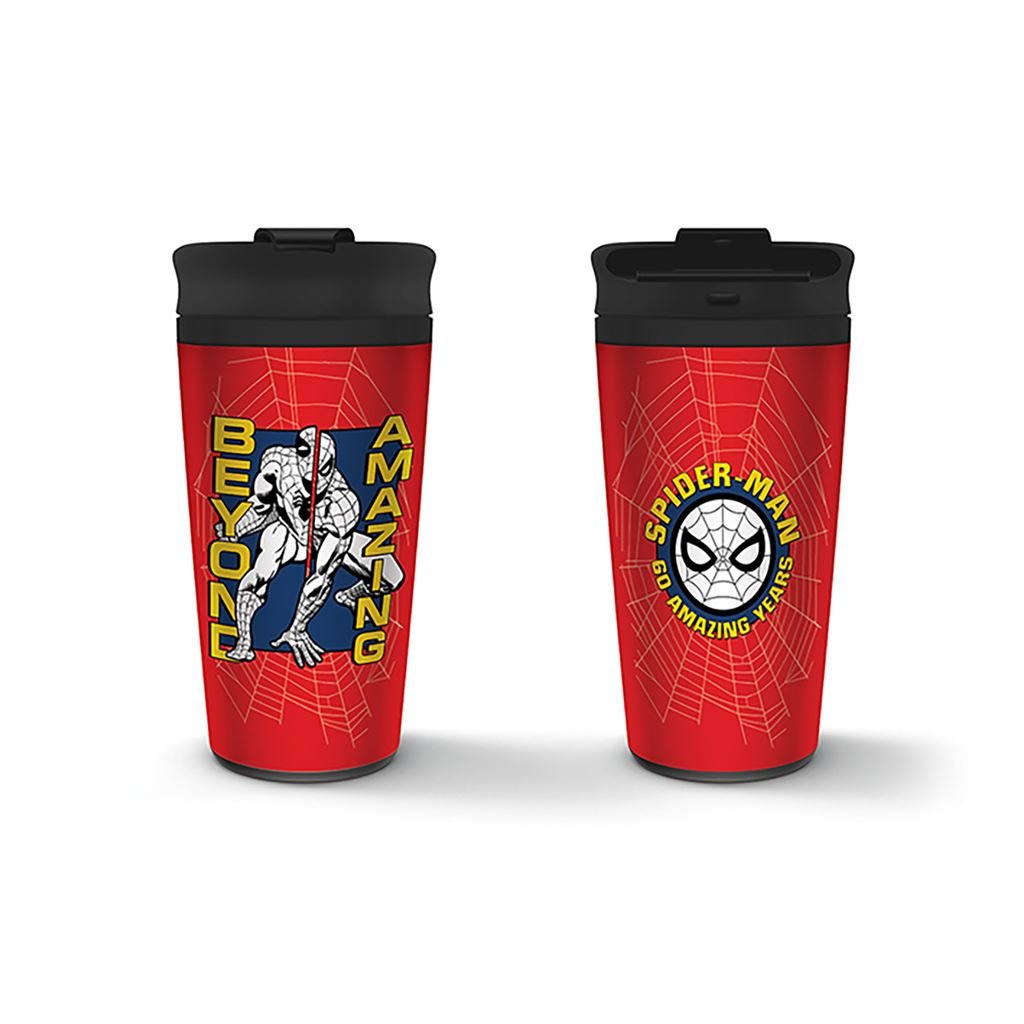 Spider-Man (Beyond Amazing) Metal Travel Mug - Inspire Newquay