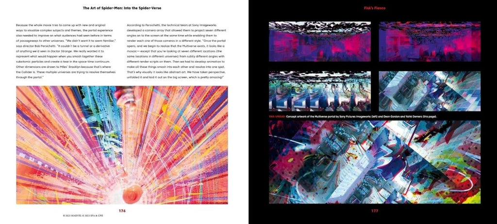 Spider-Man: Into the Spider-Verse -The Art of the Movie Hardcover - Inspire Newquay