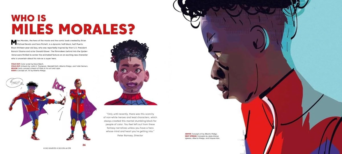 Spider-Man: Into the Spider-Verse -The Art of the Movie Hardcover - Inspire Newquay