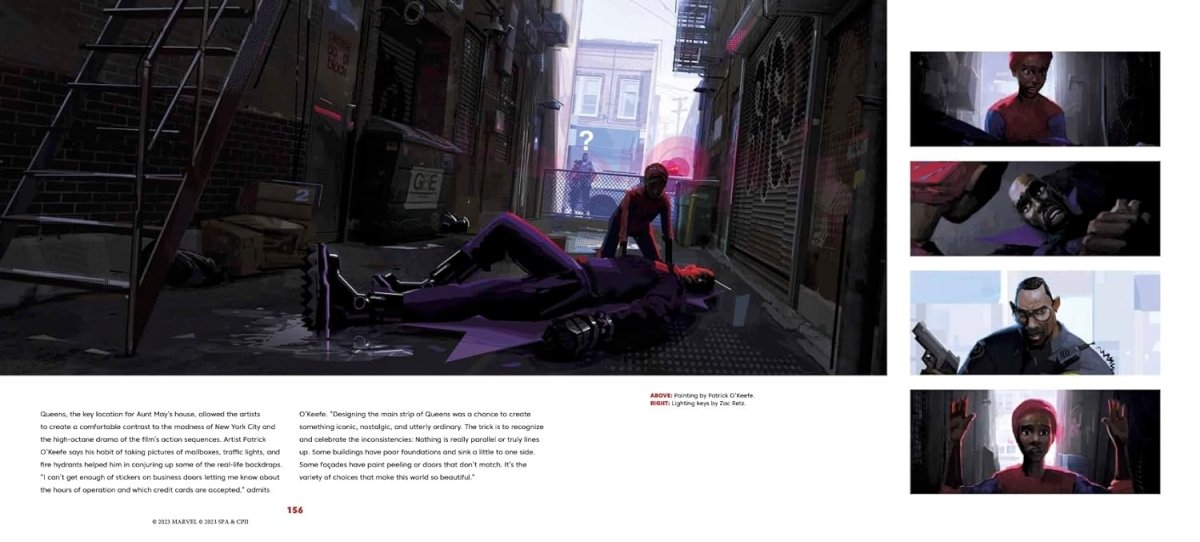 Spider-Man: Into the Spider-Verse -The Art of the Movie Hardcover - Inspire Newquay
