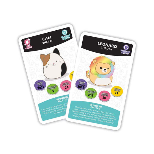 Squishmallows Top Trumps Card Game - Inspire Newquay