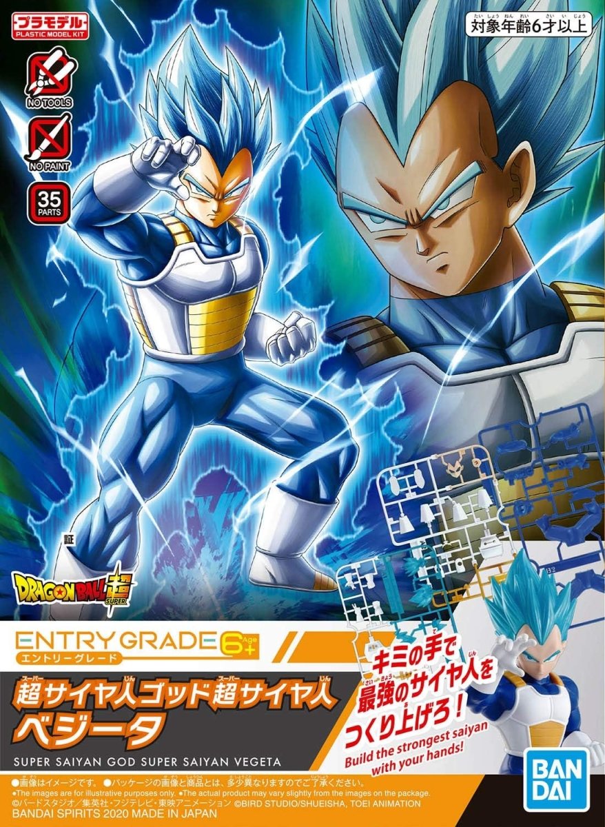 SSGSS Vegeta, Spirits Entry Grade Model Kit - Inspire Newquay