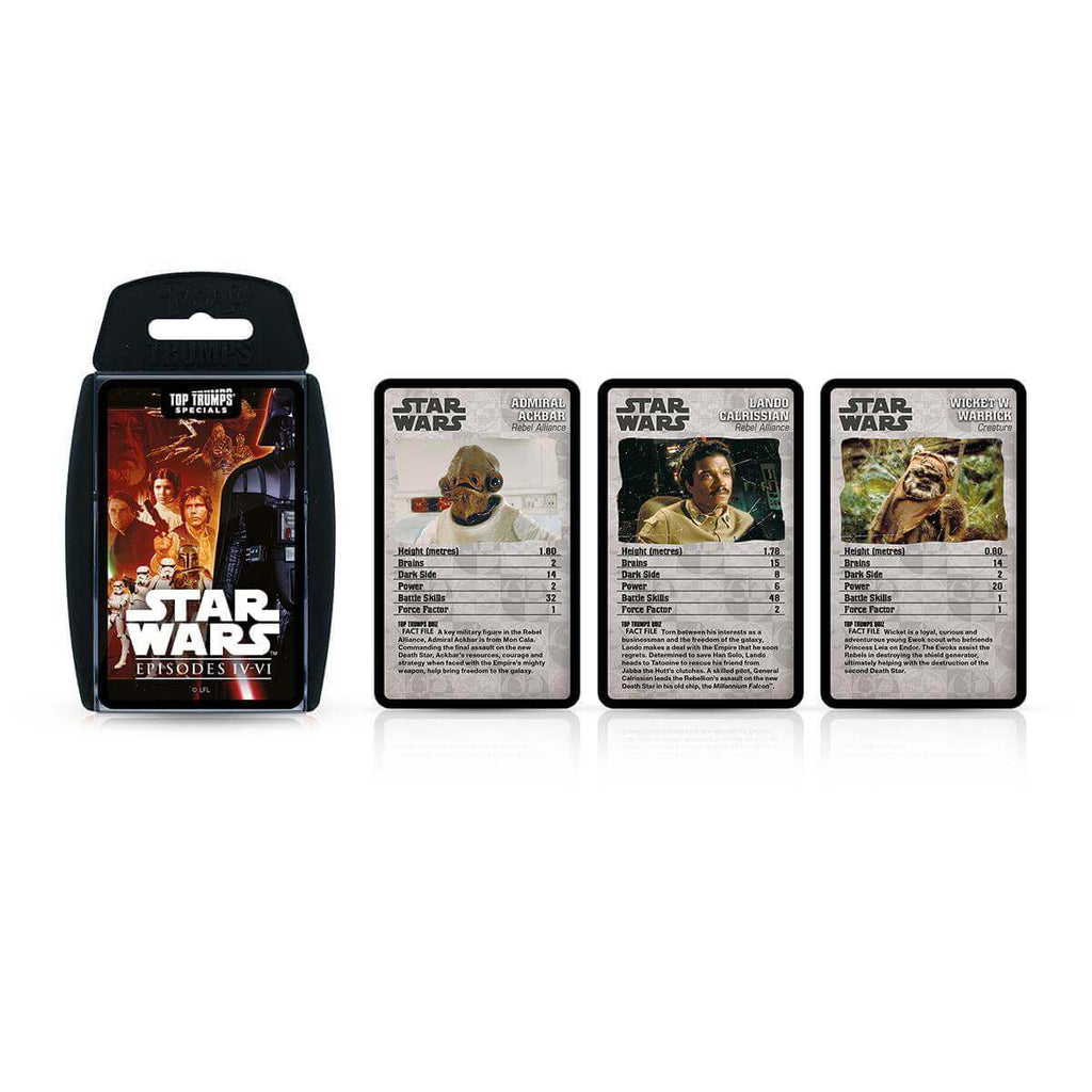 Star Wars Episodes 4-6 Top Trumps Card Game - Inspire Newquay