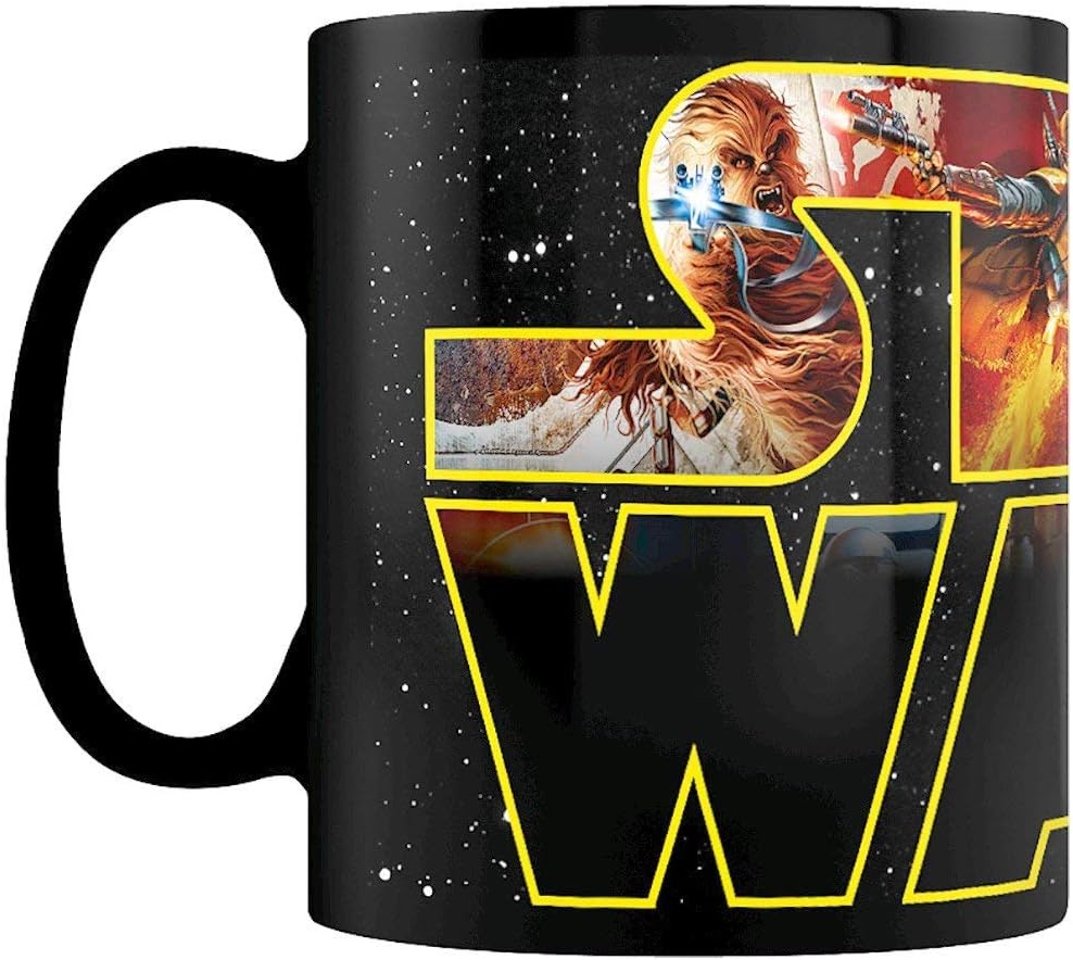 Star Wars (Logo Characters) Heat Change Mug, 11 oz/315 ml - Inspire Newquay