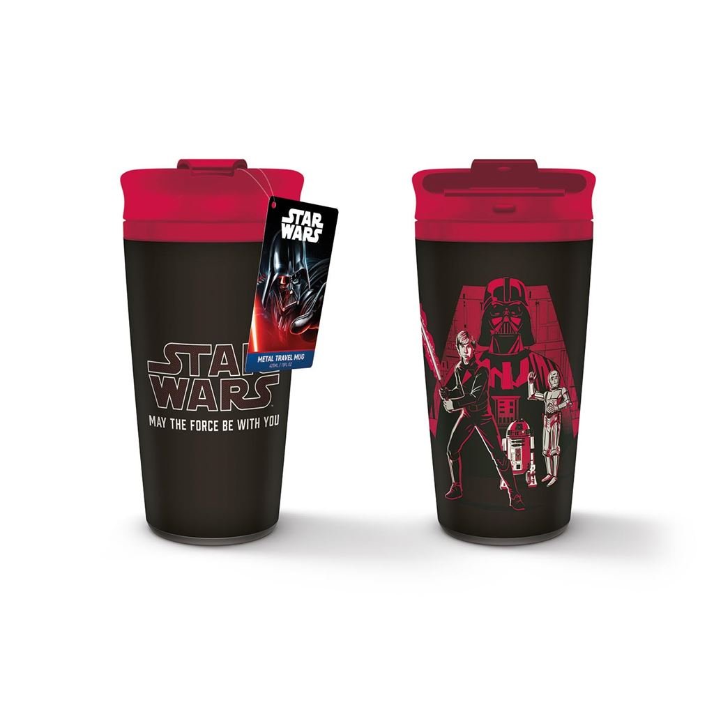 Star Wars (May The Force Be With You) Metal Travel Mug - Inspire Newquay