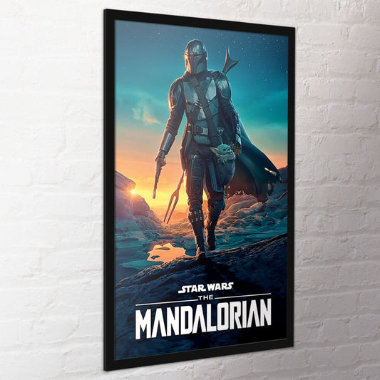 Star Wars The Madalorian (Nightfall) 61 X 91.5cm Maxi Poster - Inspire Newquay