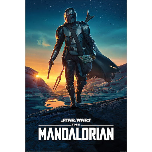 Star Wars The Madalorian (Nightfall) 61 X 91.5cm Maxi Poster - Inspire Newquay