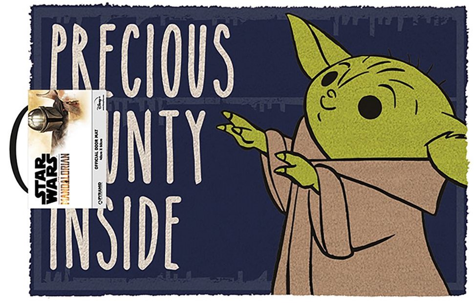 Star Wars The Mandalorian Coir Doormat 60cm X 40cm - Inspire Newquay