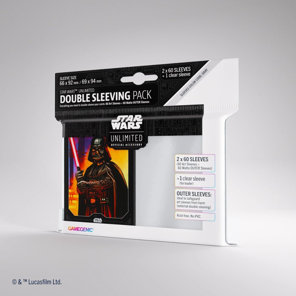Star Wars: Unlimited Double Sleeving Pack - Darth Vader - Inspire Newquay