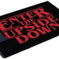 Stranger Things (Enter The Upside Down) Doormat - Inspire Newquay