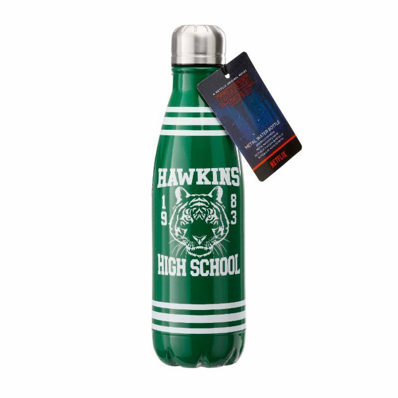 Stranger Things - Metal Bottle - Hawkins High School - Inspire Newquay