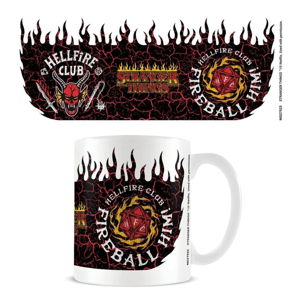 Stranger Things: Mug: Hellfire Club: Fireball - Inspire Newquay