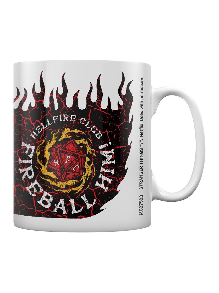 Stranger Things: Mug: Hellfire Club: Fireball - Inspire Newquay
