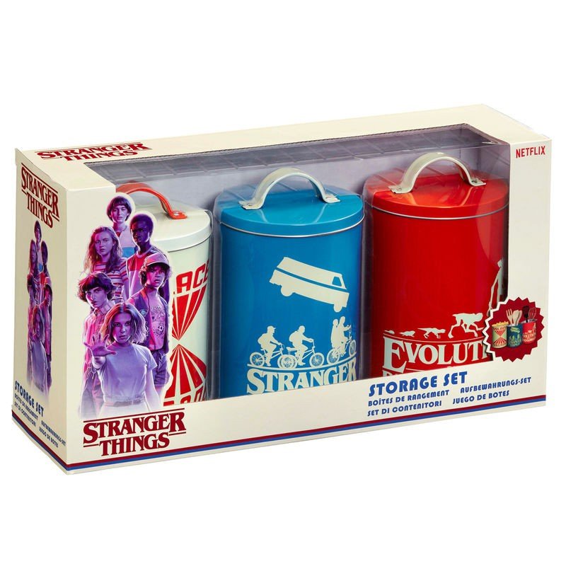 Stranger Things Retro Storage Tins - Inspire Newquay