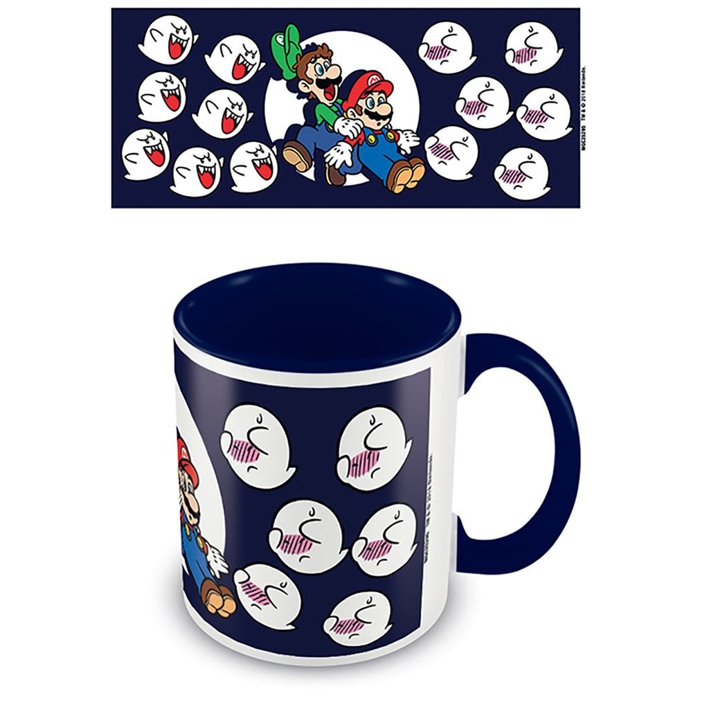 Super Mario (Boos) Blue Coloured Inner Mug - Inspire Newquay