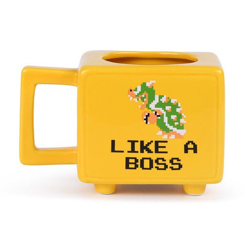 Super Mario Bros (Like A Boss) Retro Tv Heat Change Mug - Inspire Newquay