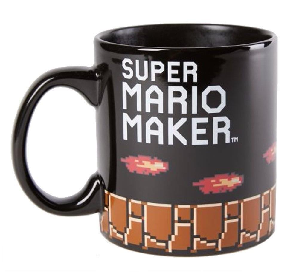 Super Mario Maker Bowser 20oz Heat Changing Ceramic Mug - Inspire Newquay