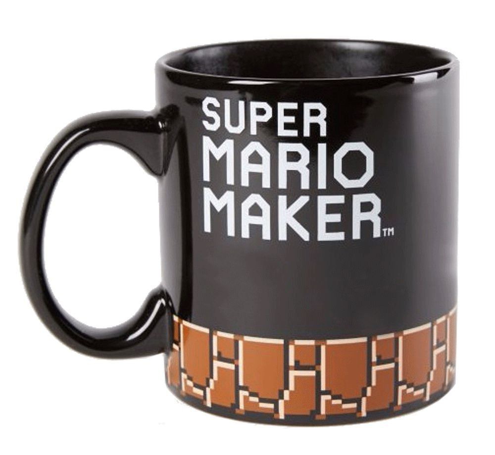 Super Mario Maker Bowser 20oz Heat Changing Ceramic Mug - Inspire Newquay