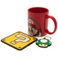 Super Mario (Mario) Mug Coaster Keychain Gift Set - Inspire Newquay