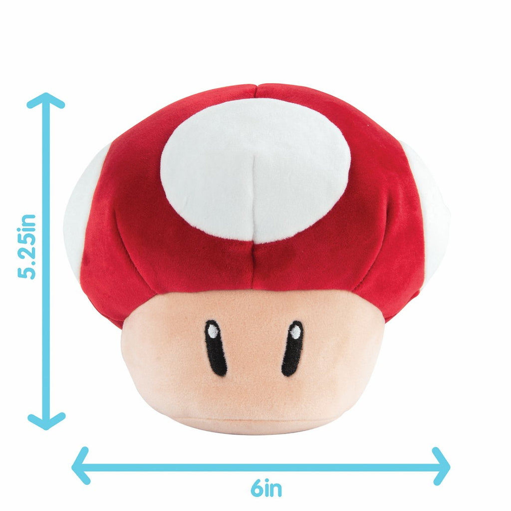Super Mario: Super Mushroom Club Mocchi- Mocchi Junior Plush 6 inch - Inspire Newquay