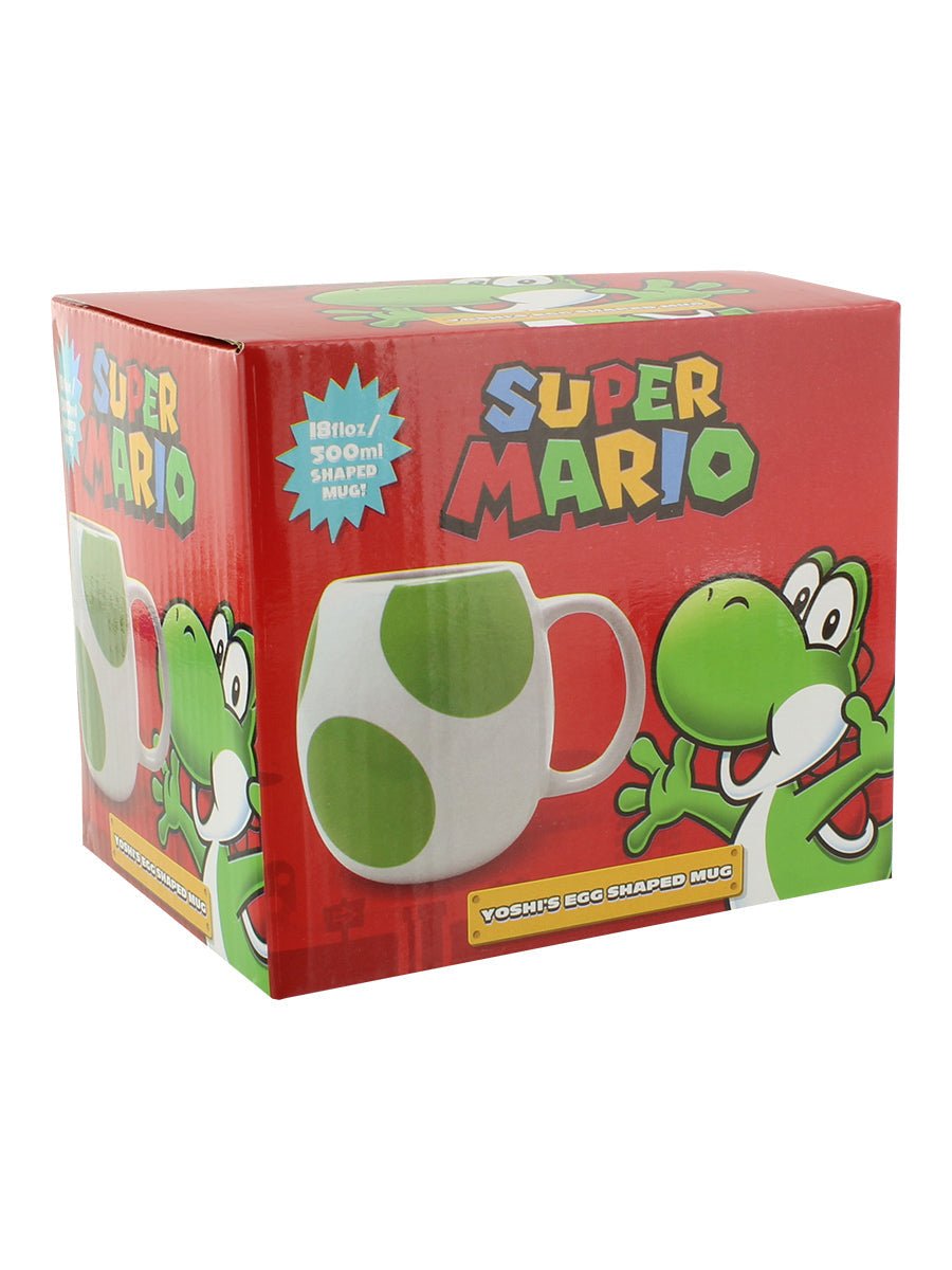 Super Mario (Yoshi Egg) 3D Novelty Shape Mug - Inspire Newquay