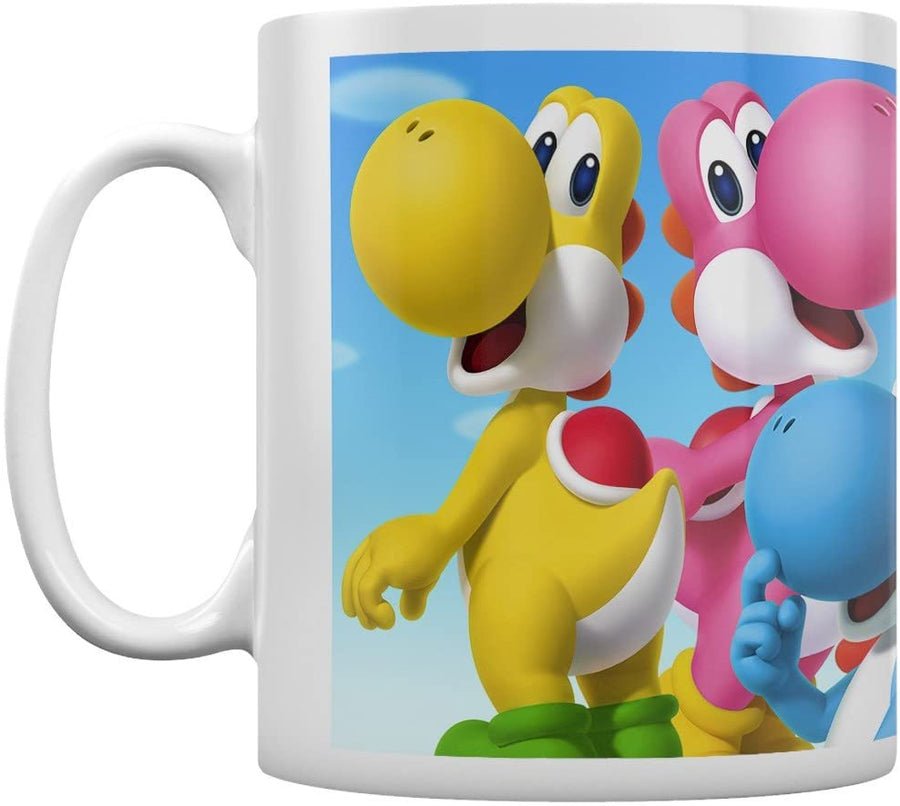 Super Mario Yoshi official mug 11oz/315ml - Inspire Newquay