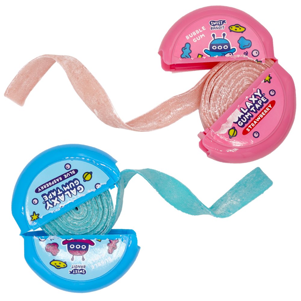 Sweet Bandit Sweet Bandit Galaxy Gum Tape 58g Assorted - Inspire Newquay