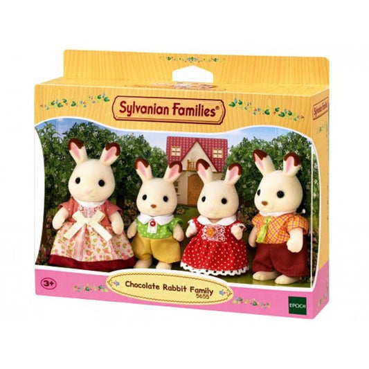 Sylvanian Families Chocolate Rabbit Family - Inspire Newquay