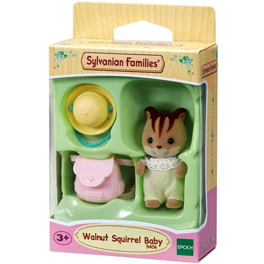 Sylvanian families Walnut Squirrel baby - Inspire Newquay