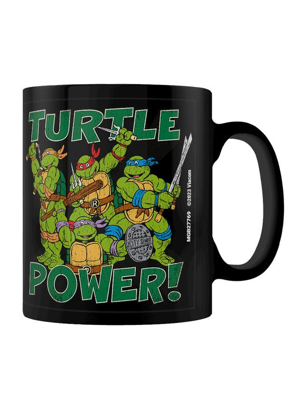 Teenage Mutant Ninja Turtles (Classic) Black Mug - Inspire Newquay