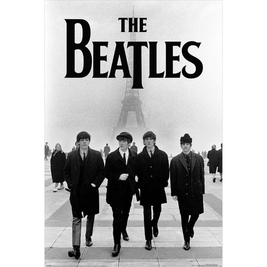 The Beatles (Eiffel Tower) 61 X 91.5cm Maxi Poster - Inspire Newquay