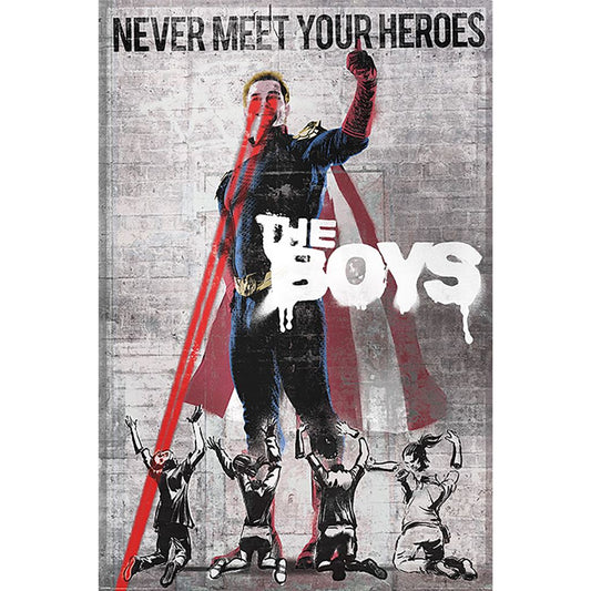 The Boys - Homelander Stencil 61 x 91.5 cm Maxi poster - Inspire Newquay