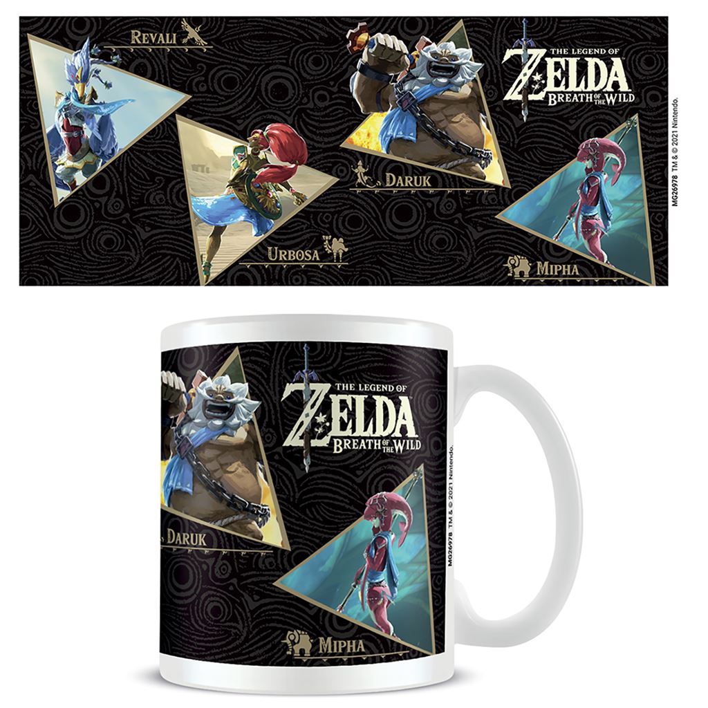 The Legend Of Zelda: Breath Of The Wild (Champions) Mug - Inspire Newquay