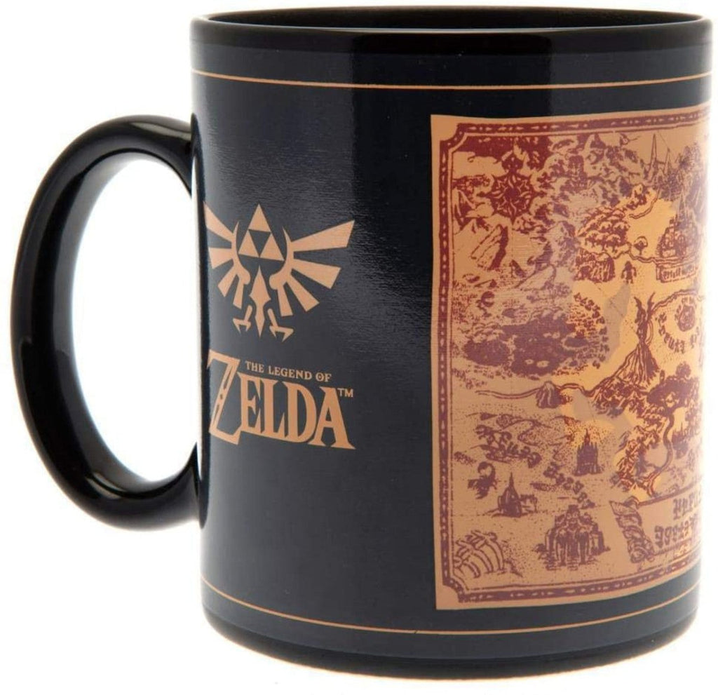 The Legend of Zelda Heat Change Map Mug - Inspire Newquay