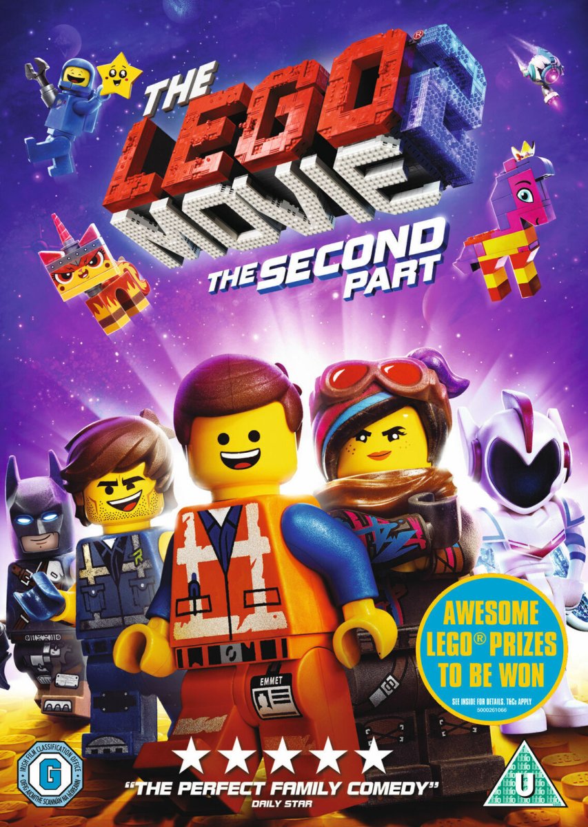 The LEGO Movie 2 (DVD) - Inspire Newquay