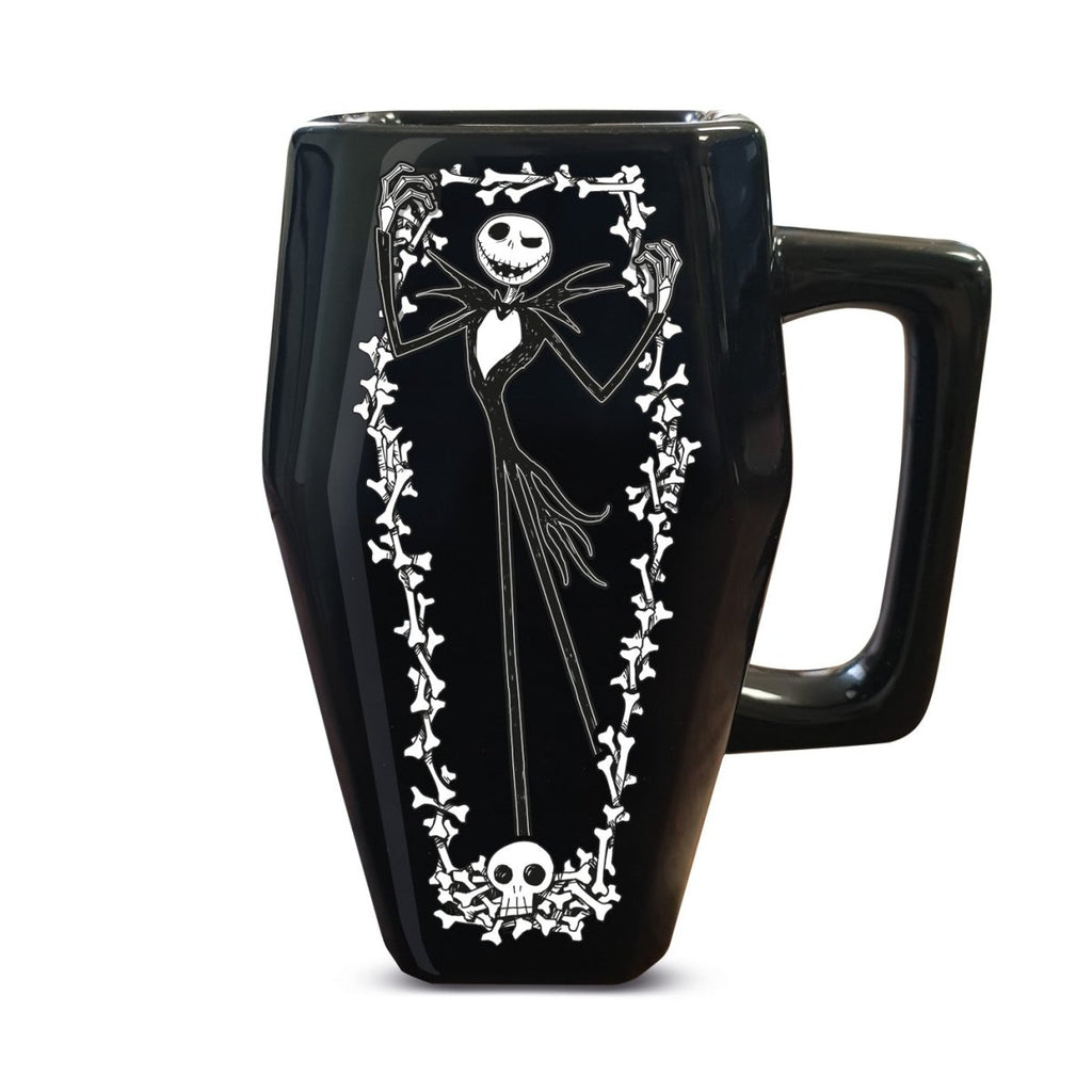 The Nightmare Before Christmas (Coffin) Shaped Mug 500ml - Inspire Newquay