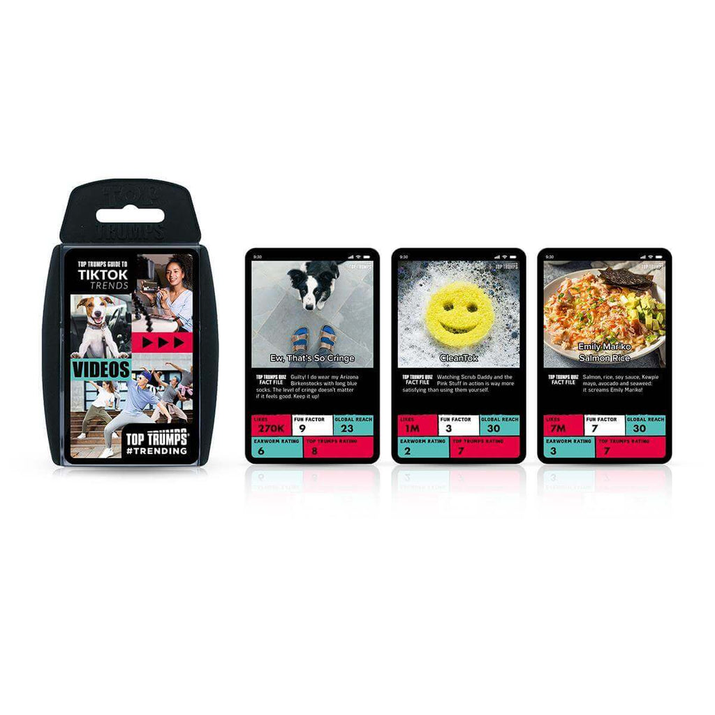 Top Trumps Gen Z - Guide to TikTok Trends Card Game - Inspire Newquay