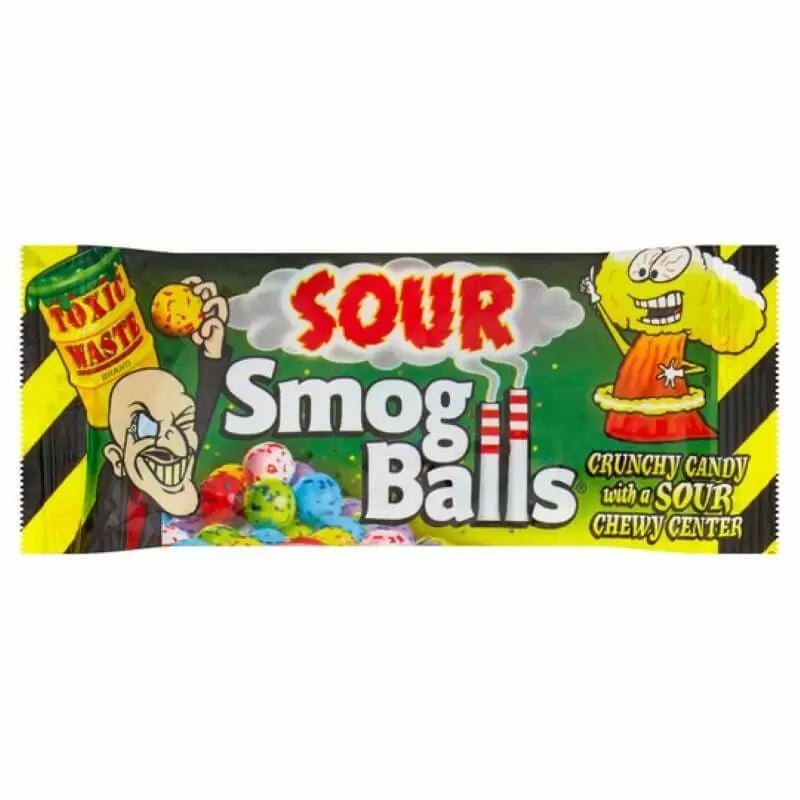 Toxic Waste Sour Smog Balls 48g - Inspire Newquay