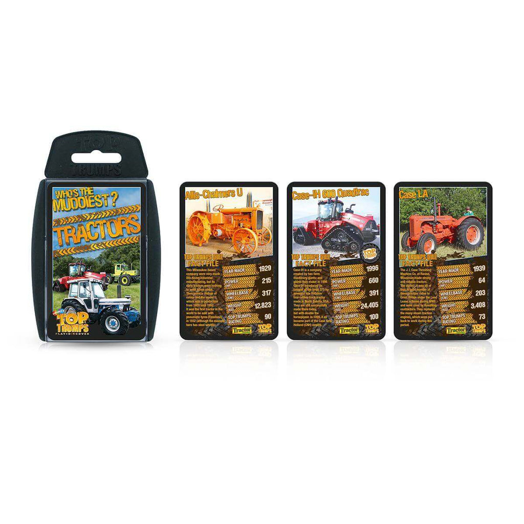 Tractors Top Trumps Card Game - Inspire Newquay