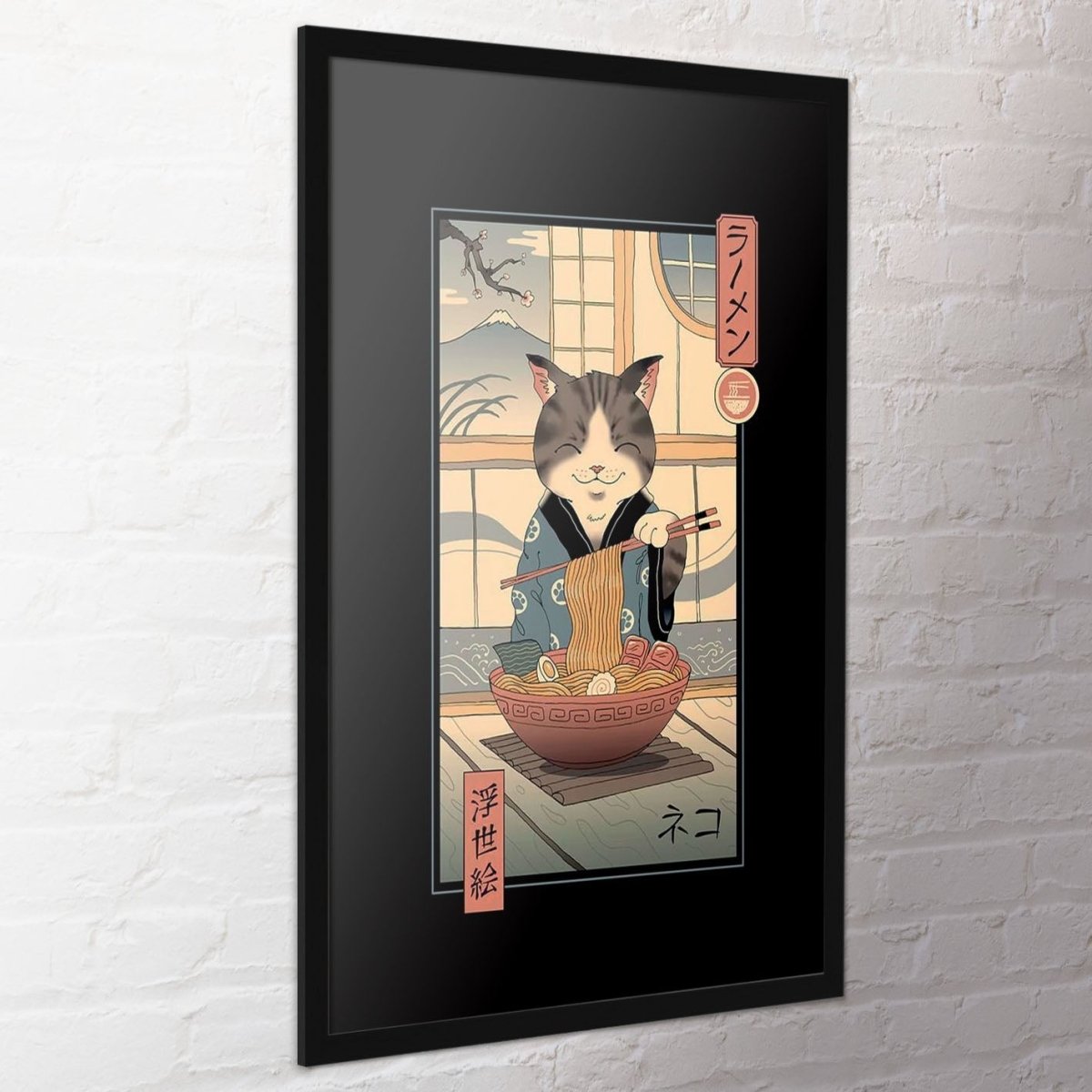 Vincent Trinidad (Neko Ramen Ukiyoe) 61 X 91.5cm Maxi Poster - Inspire Newquay