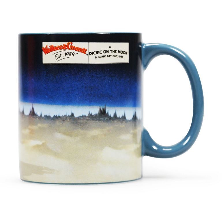 Wallace And Gromit Picnic On The Moon Mug - Inspire Newquay