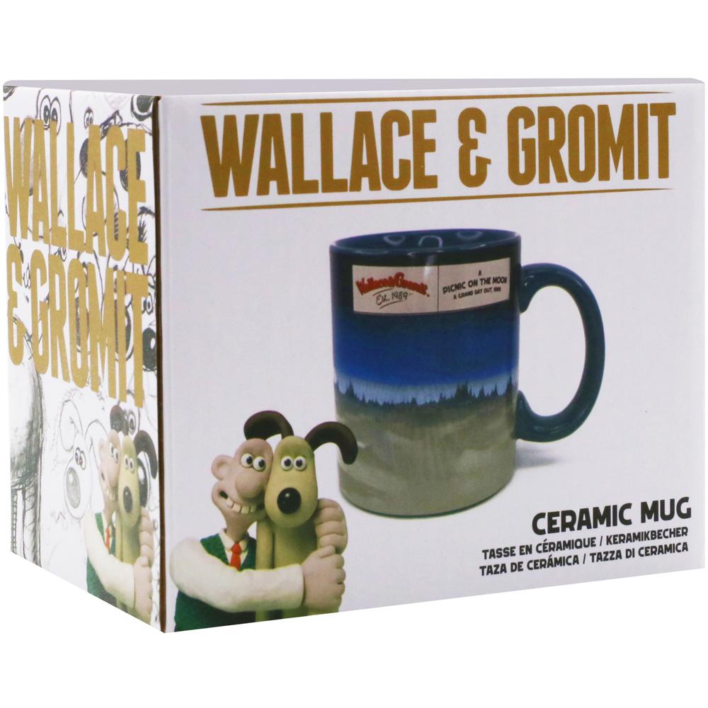 Wallace And Gromit Picnic On The Moon Mug - Inspire Newquay