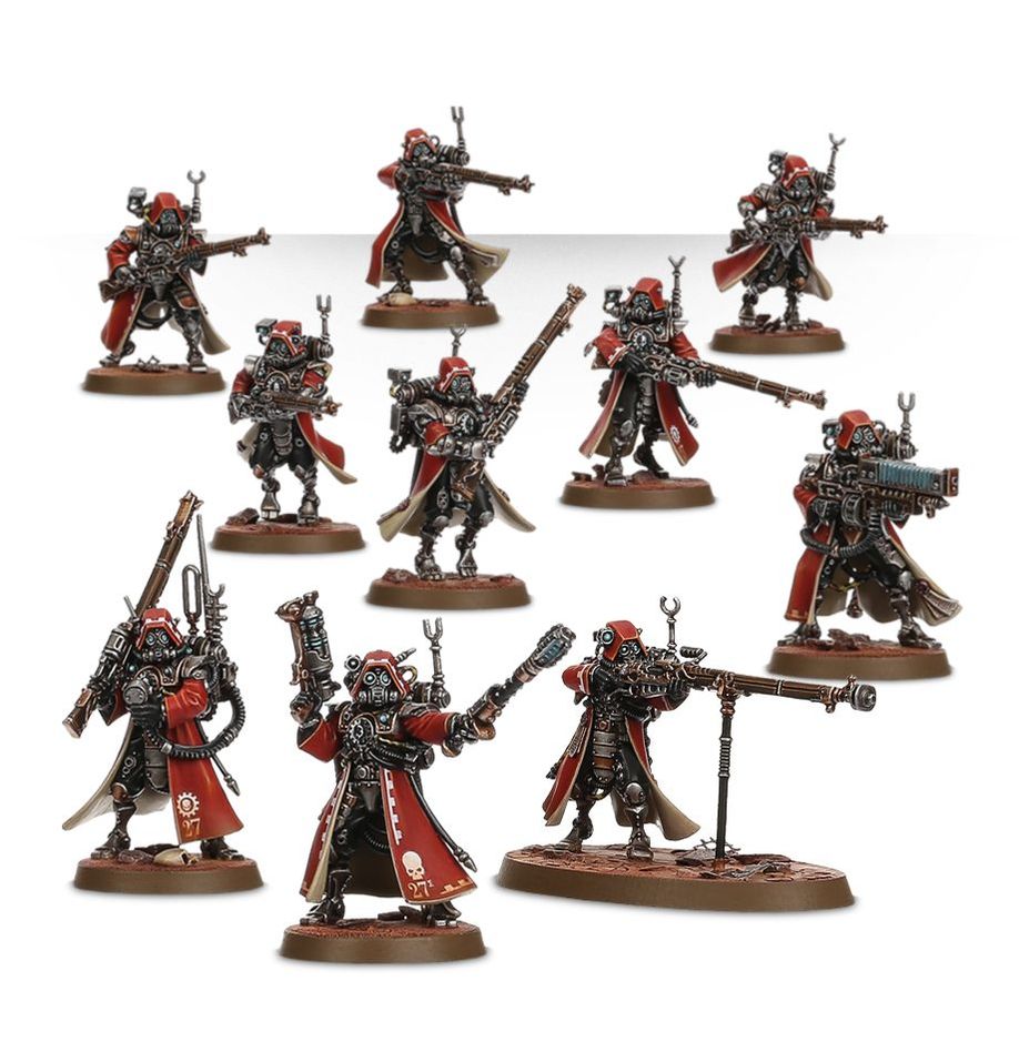 Warhammer 40k Adeptus Mechanicus - Skitarii Rangers - Inspire Newquay