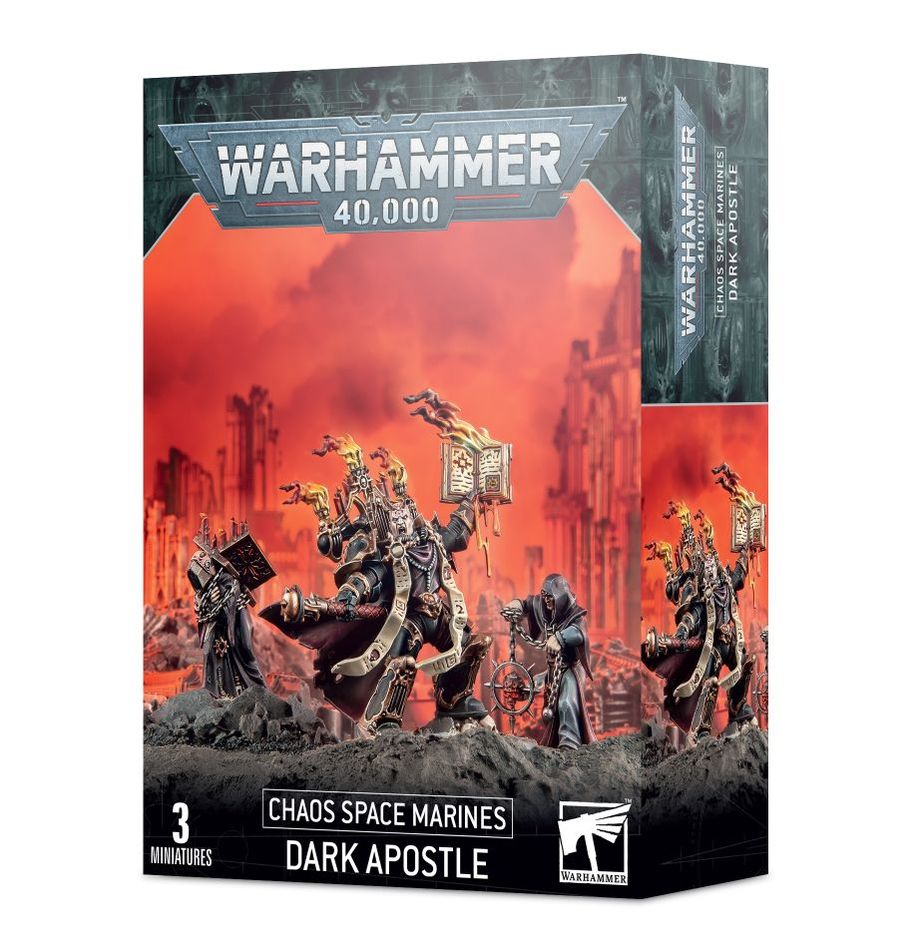 Warhammer 40k Chaos Space Marines - Dark Apostle - Inspire Newquay