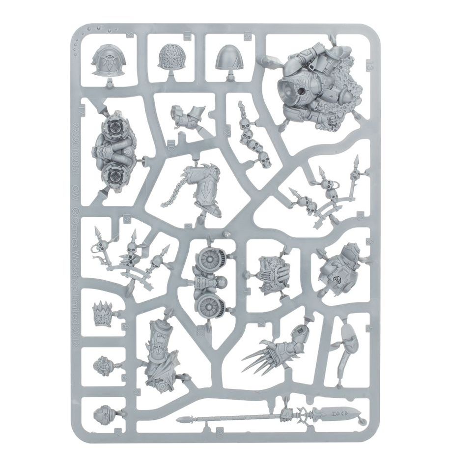 Warhammer 40k Chaos Space Marines - Haarken Worldclaimer, Herald Of The Apocalypse - Inspire Newquay