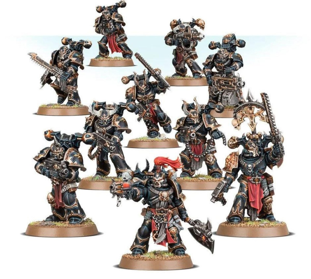 Warhammer 40k Chaos Space Marines Legionaries - Inspire Newquay