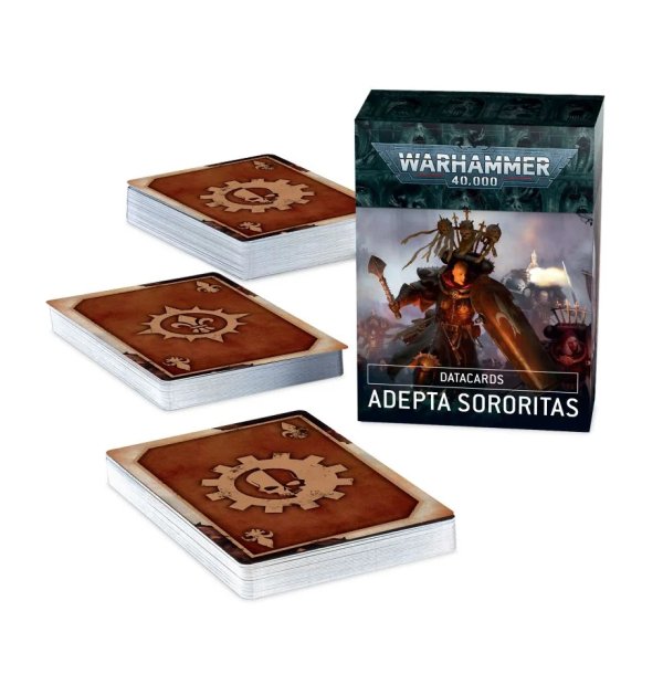Warhammer 40k: Datacards Adepta Sororitas 9th Edition - Inspire Newquay