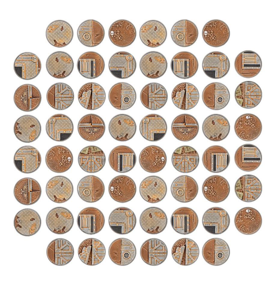 Warhammer 40k Sector Imperialis 32mm Round Bases - Inspire Newquay
