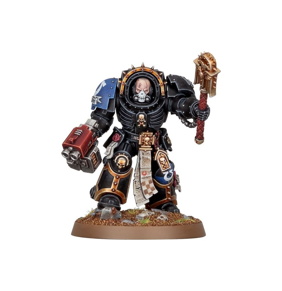 Warhammer 40k Space Marines - Chaplain In Terminator Armour - Inspire Newquay